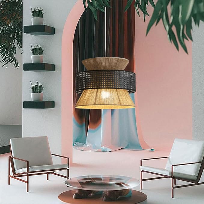 NYRA Hemp Rope Chandelier