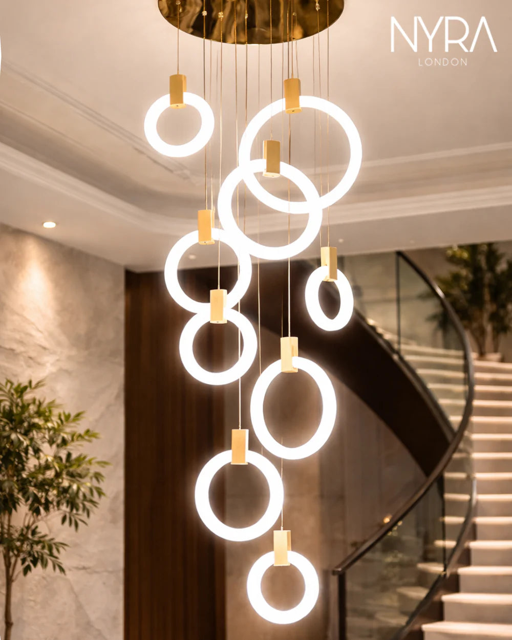 Halo Ring Chandelier