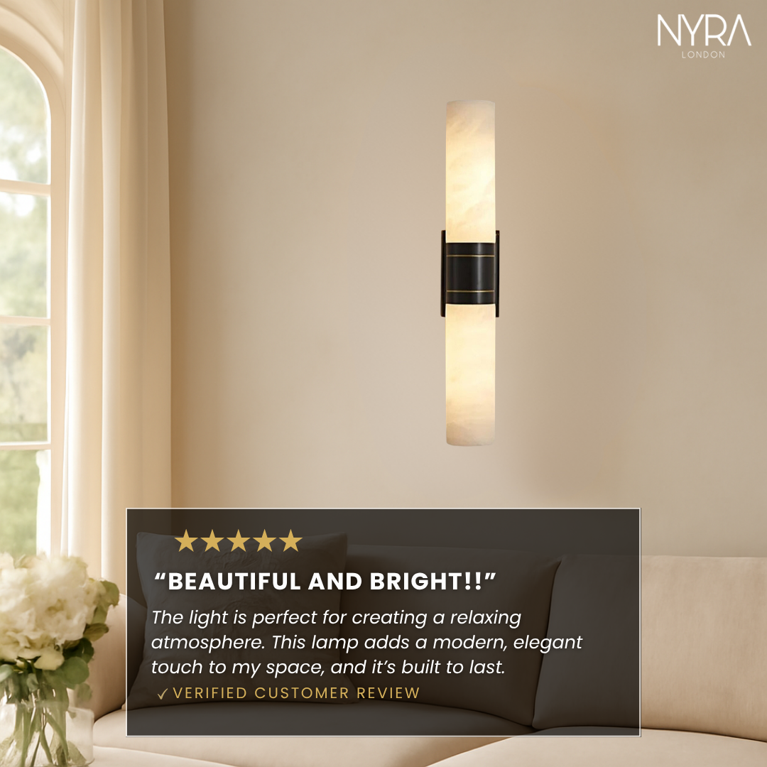 Aria Marble Wall Lamp