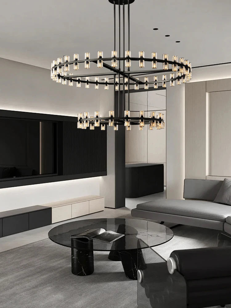 Bravion - Dual Ring Chandelier