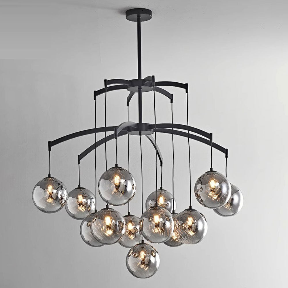 Shineza Modern Bubble Glass Ball Chandeliers