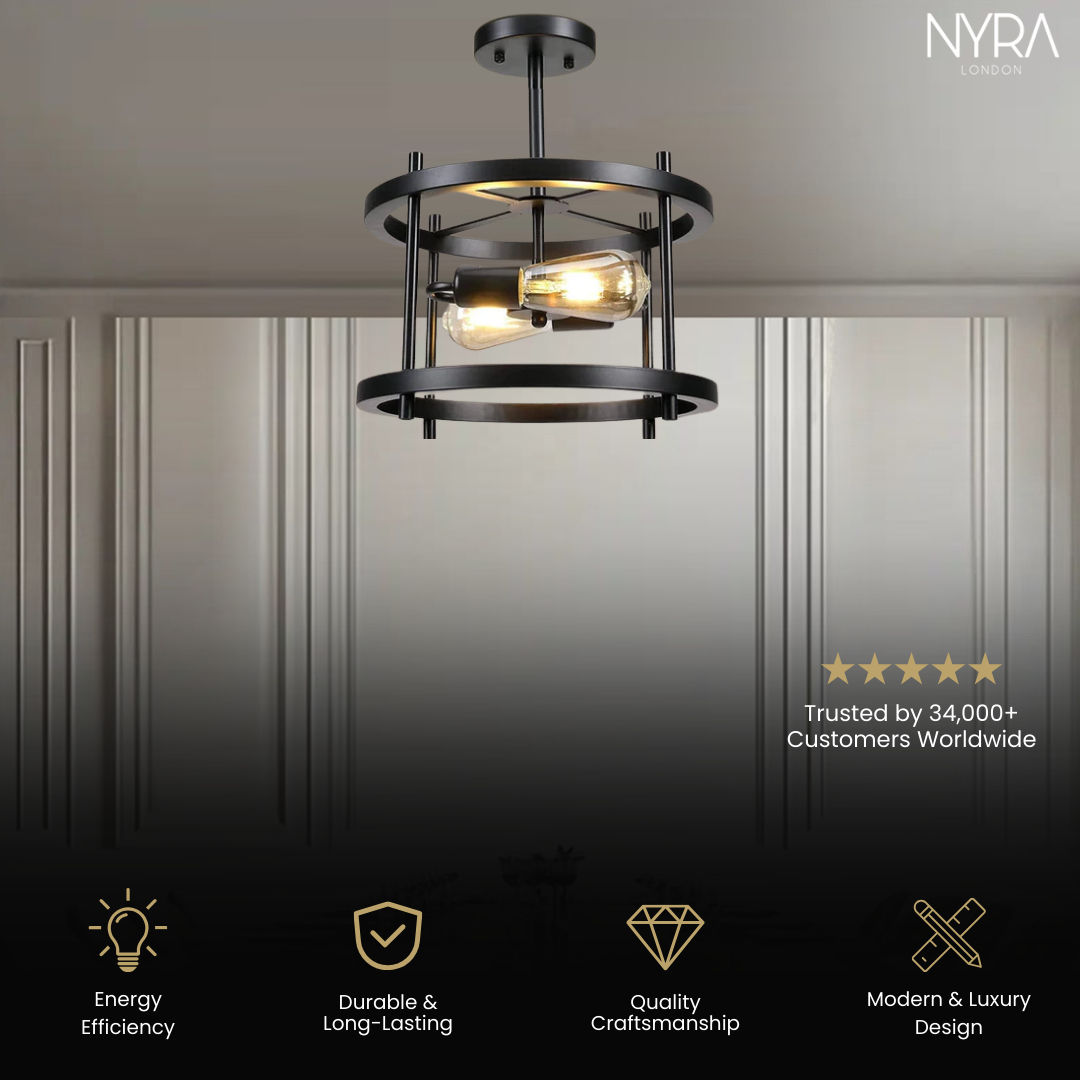 Retro Industrial Wind Lamp
