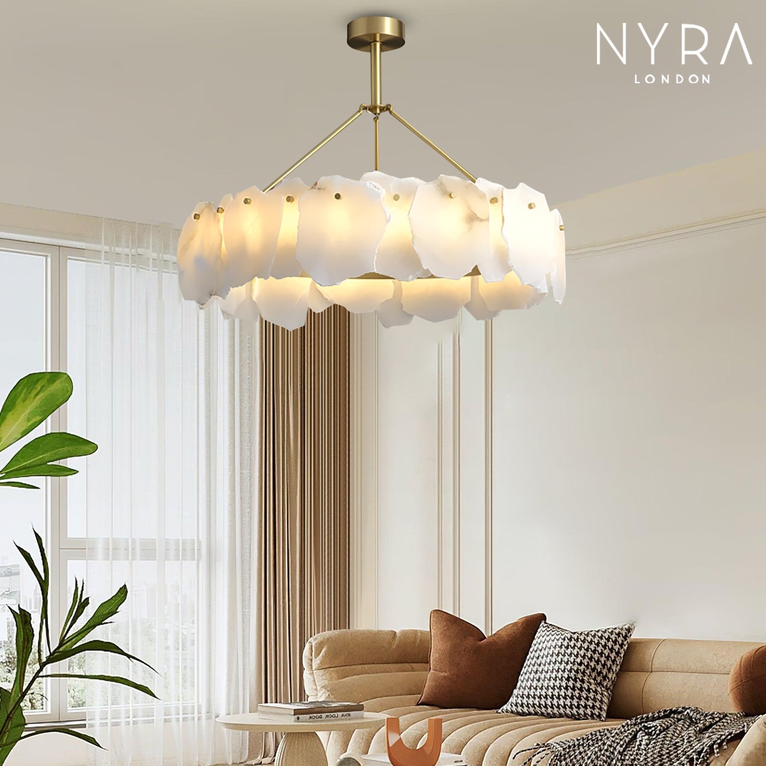 Arabella Marble Ceiling Chandelier