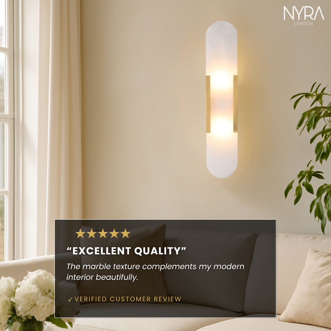 Royal Marble Wall Lamp