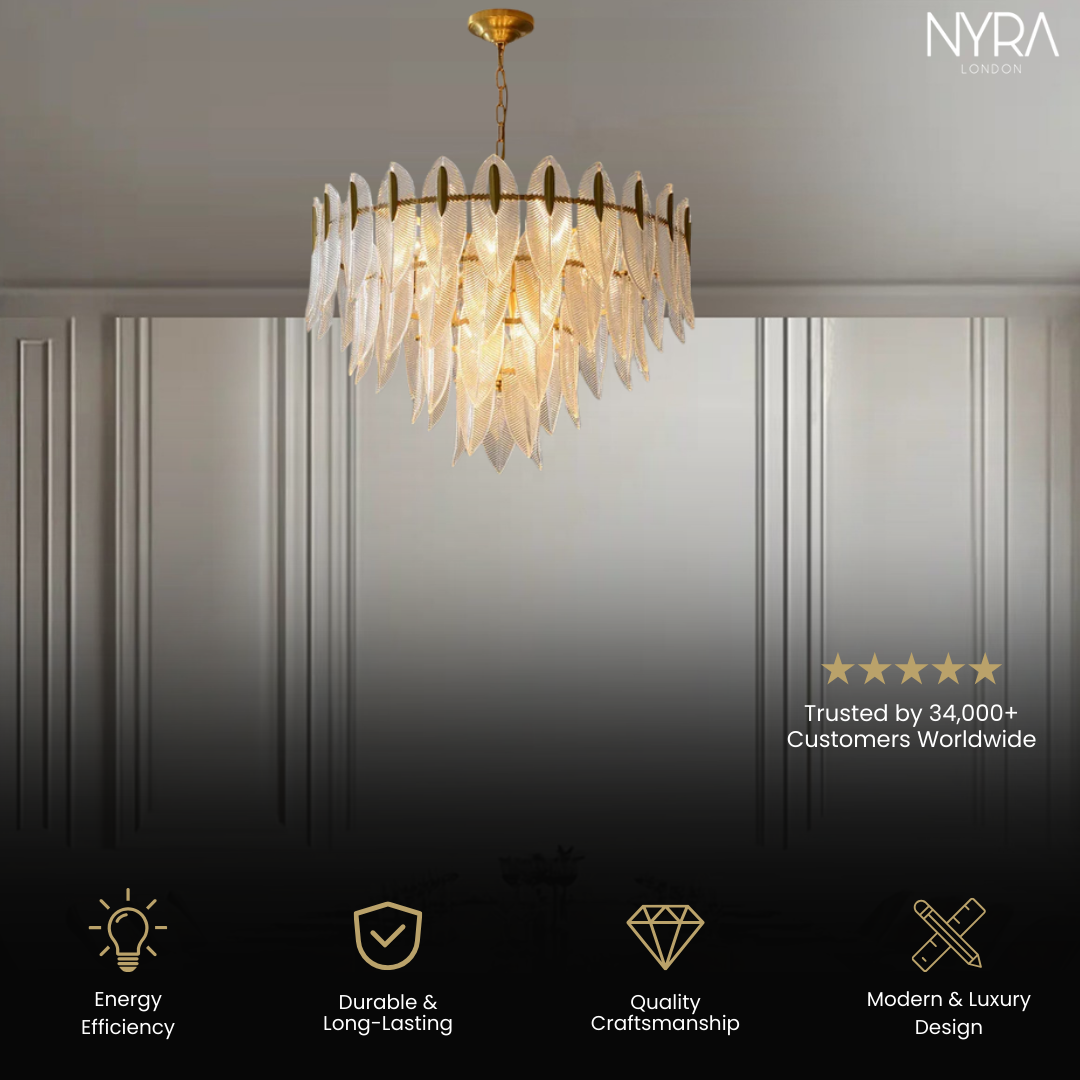 VIOLETTA Glass Chandeliers