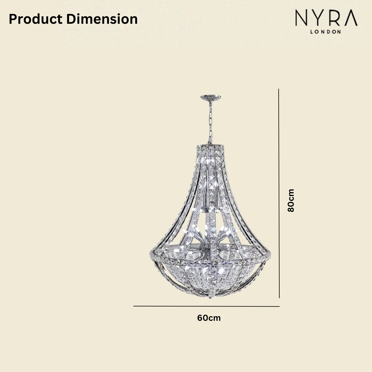 Zentech Crystal Chandelier