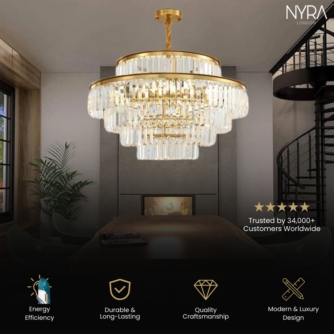 Mina Crystal Chandelier