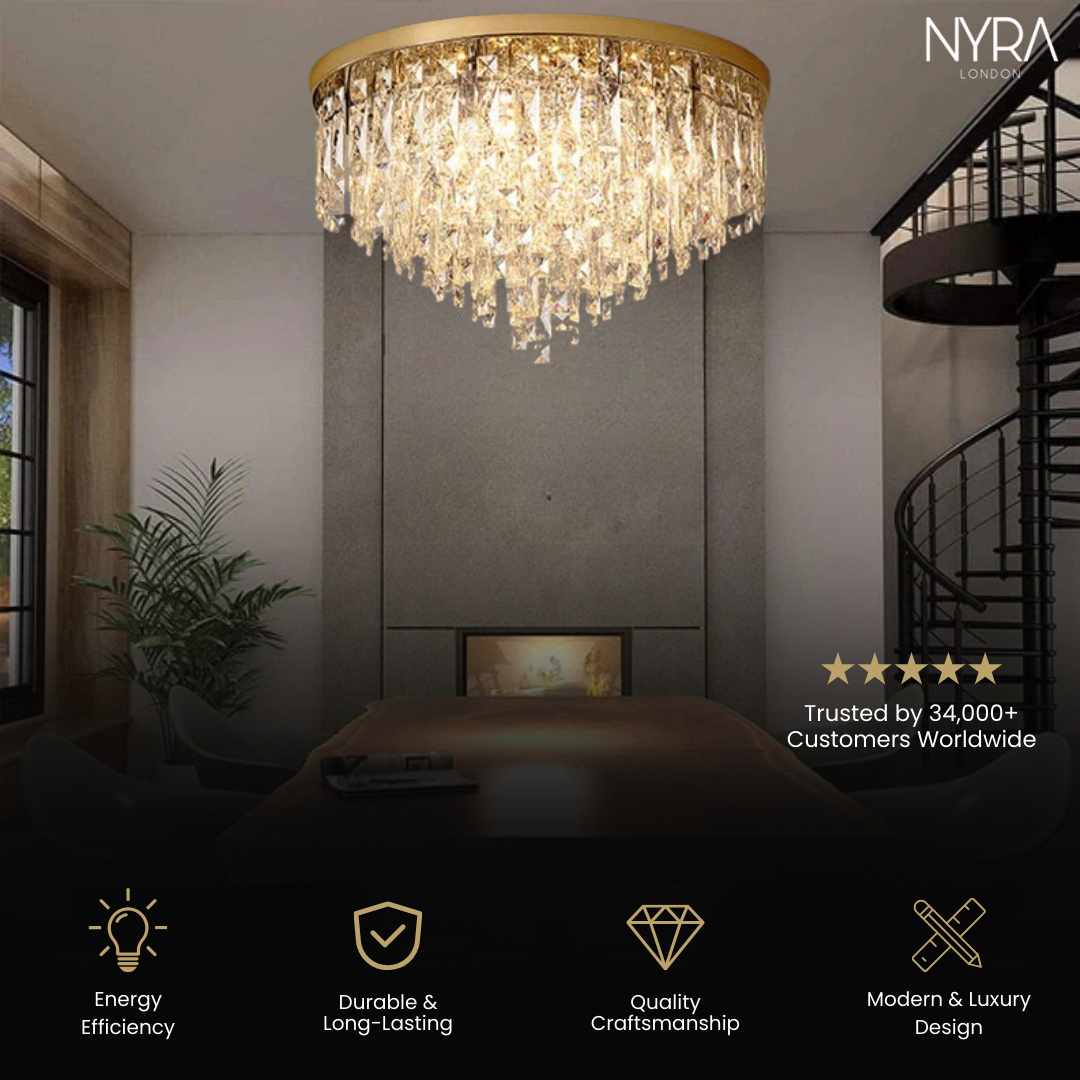 Mayfair Crystal Lamp