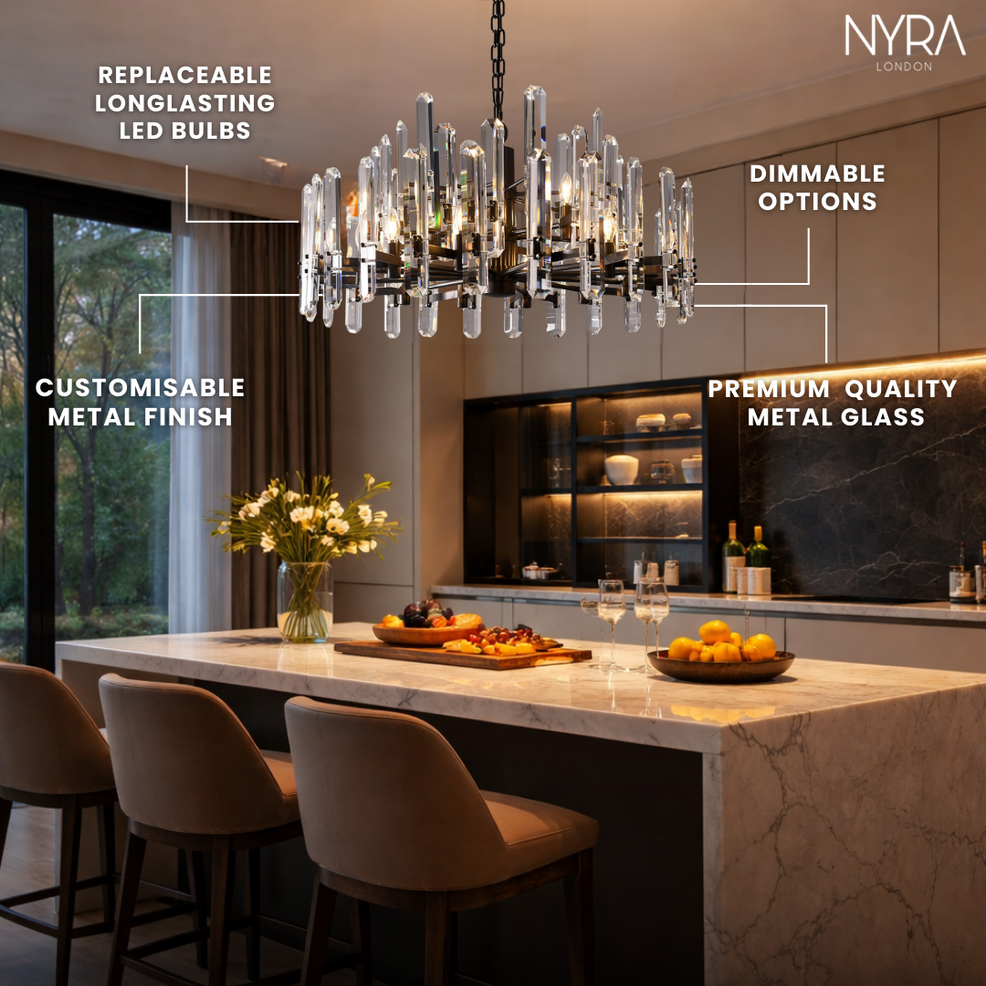 Blume Crystal Chandelier