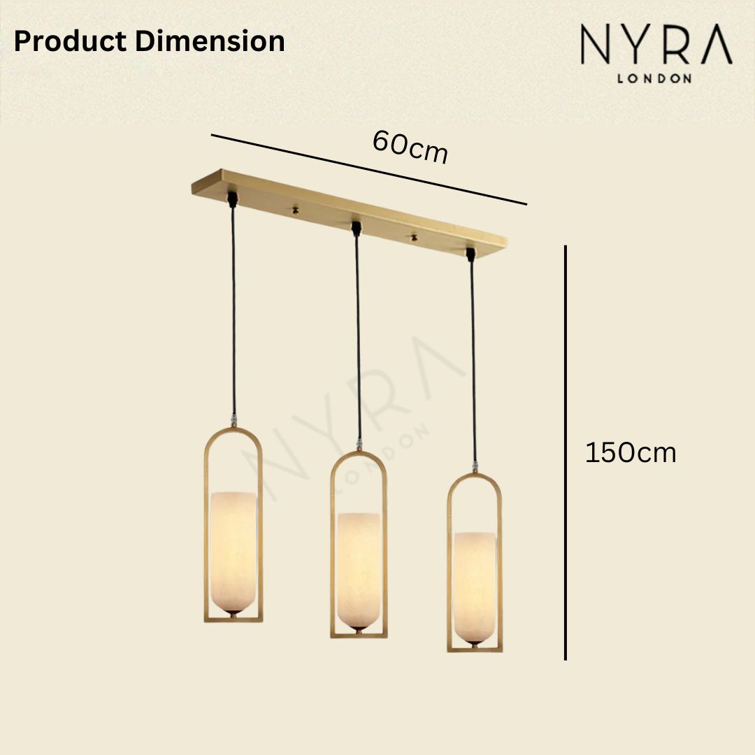 Meline Alabaster Pendant Light