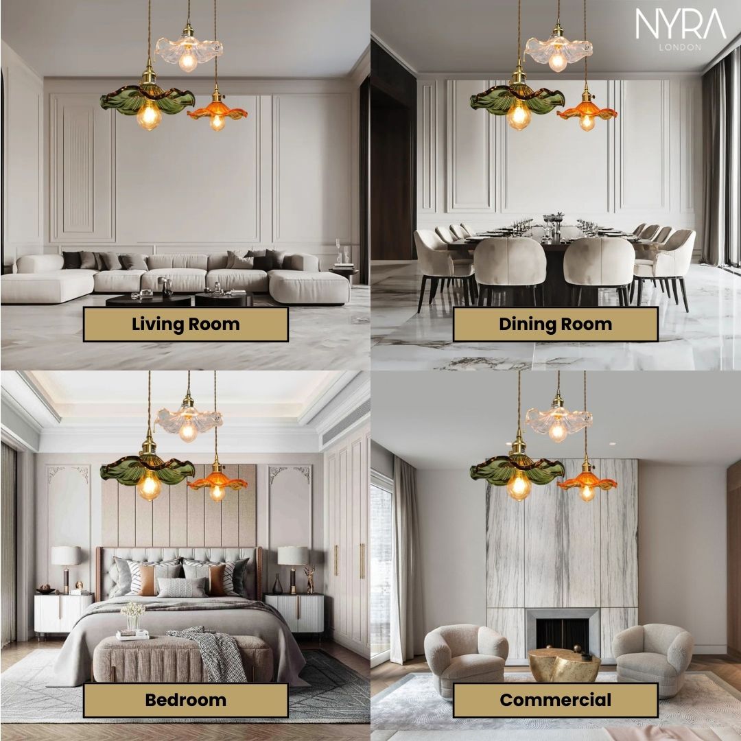 Leonardo Glass Pendants