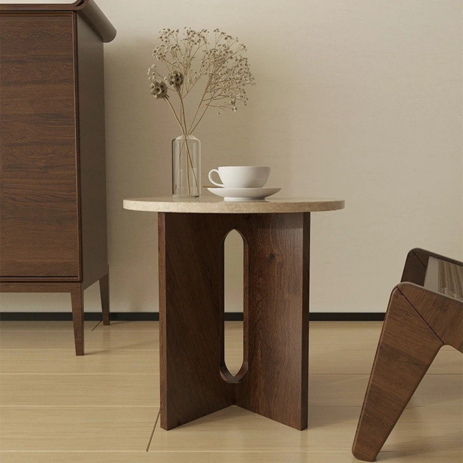 Averon Travertine Coffee Table