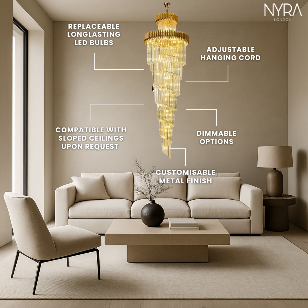 Safa Spiral Chandelier