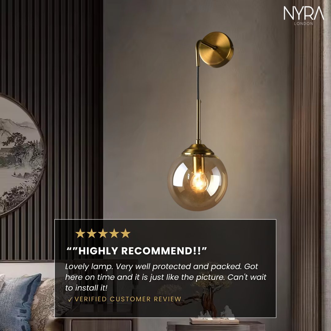 Eclipse Glass Wall Lamp