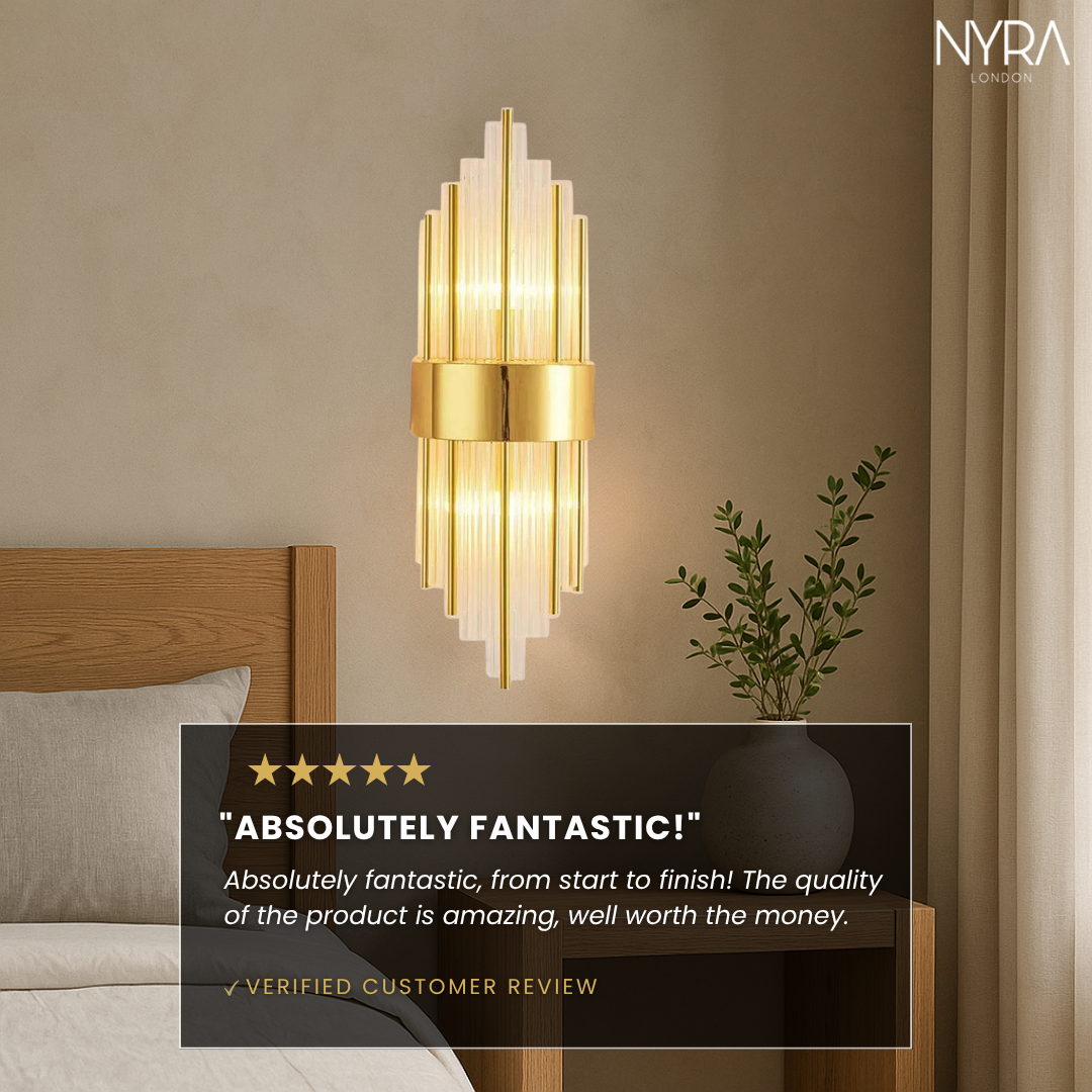 Melanie Crystal Wall Lamp