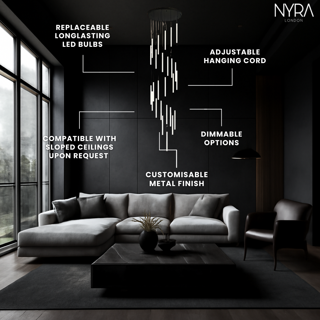 Milano Staircase Art Chandelier