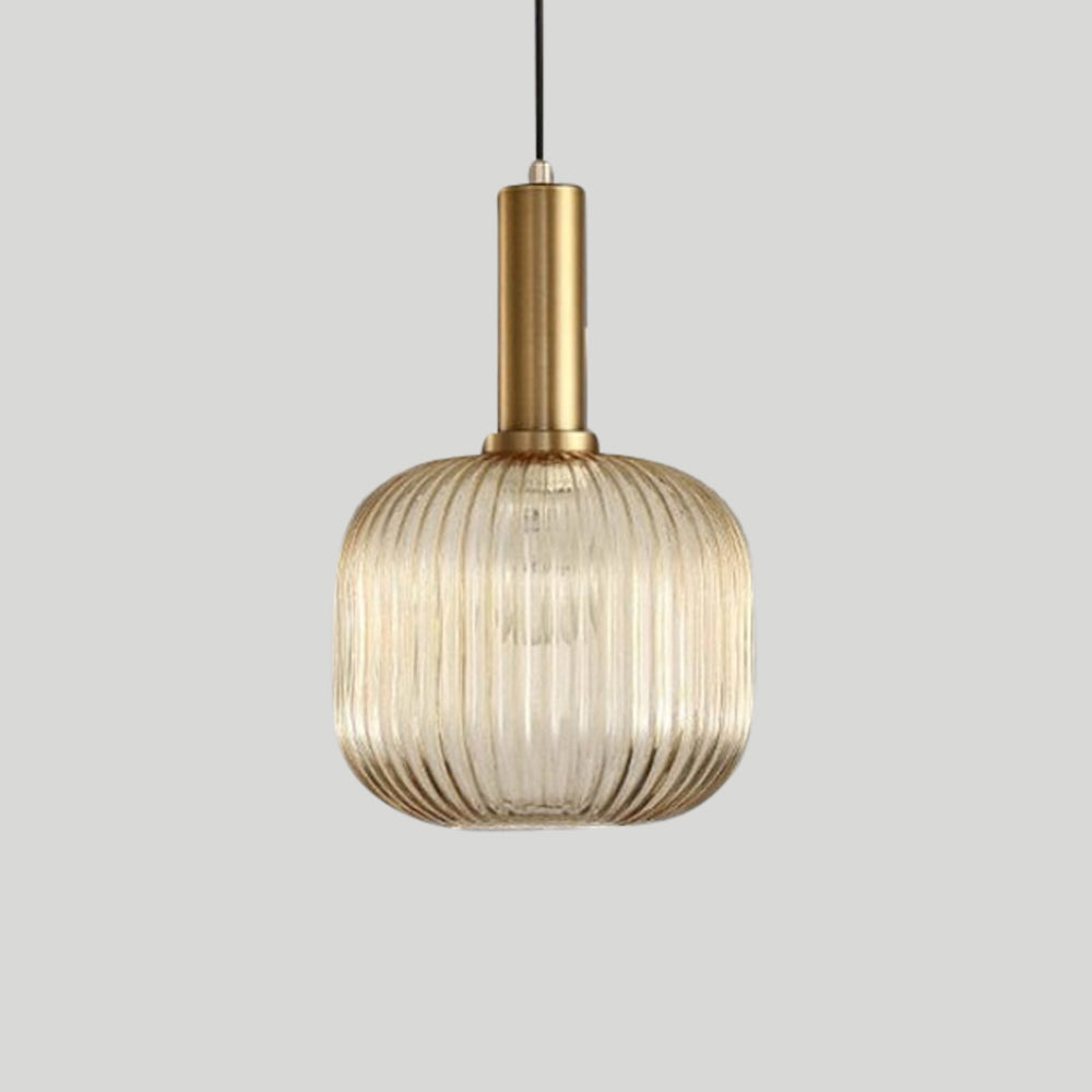 Rosalie Fluted Glass Pendants