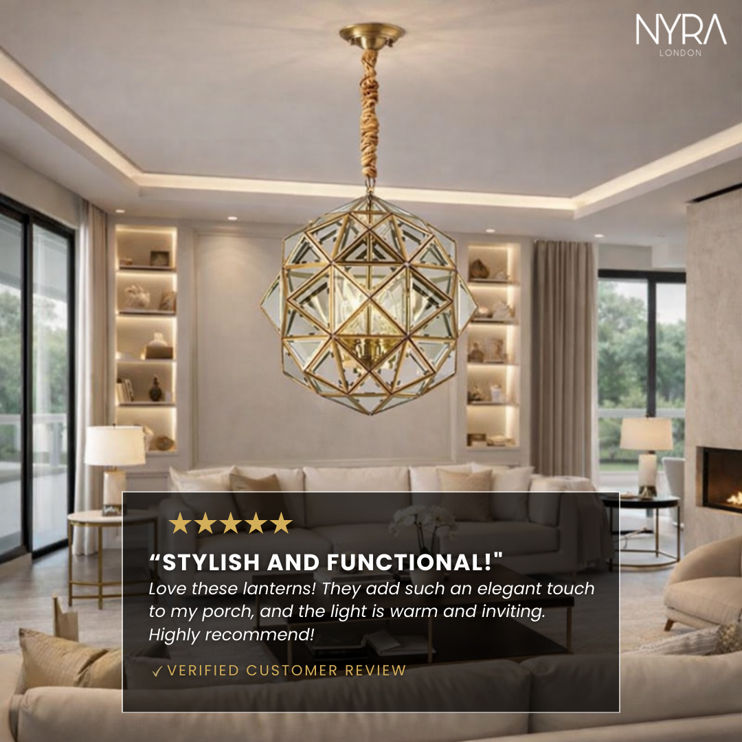 Dimlux Glass Pendant Light