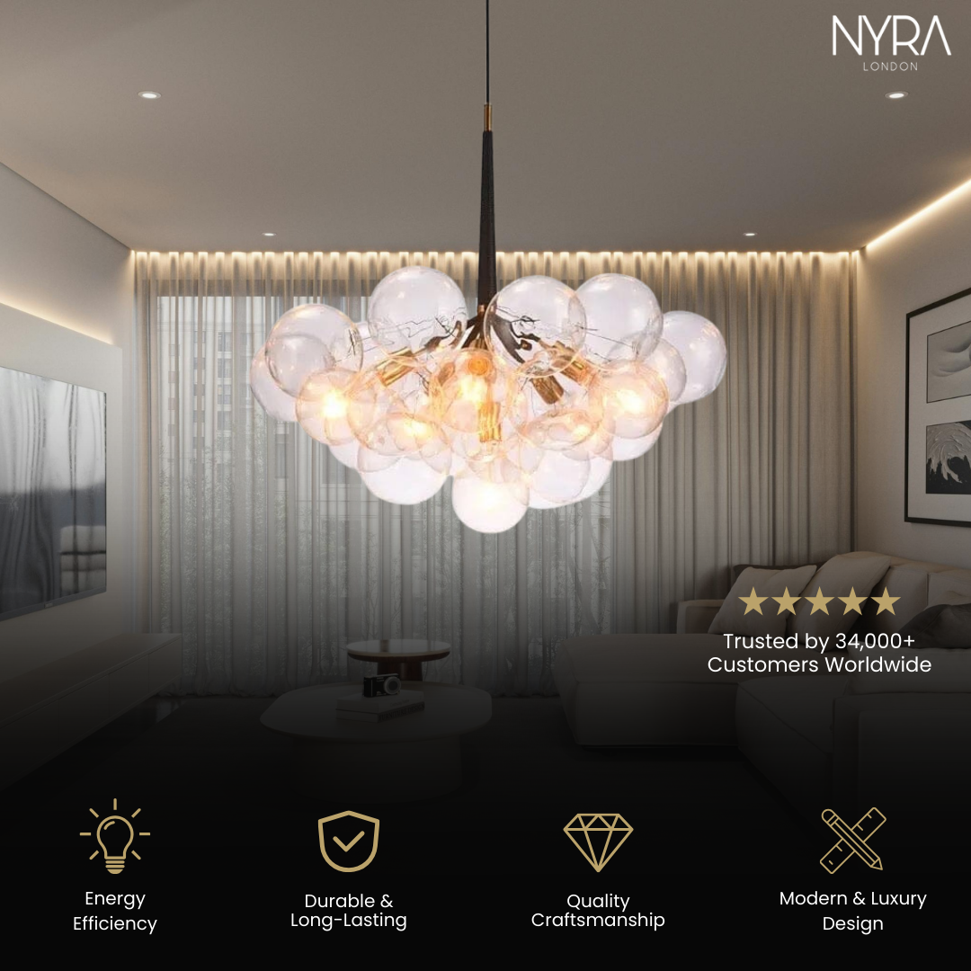 Ariya Glass Chandelier