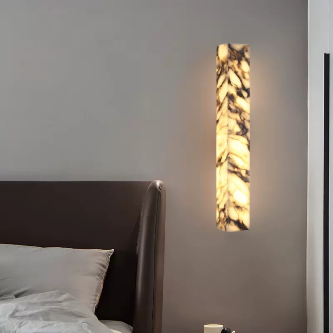 Mira Marble Minimalist Wall Light