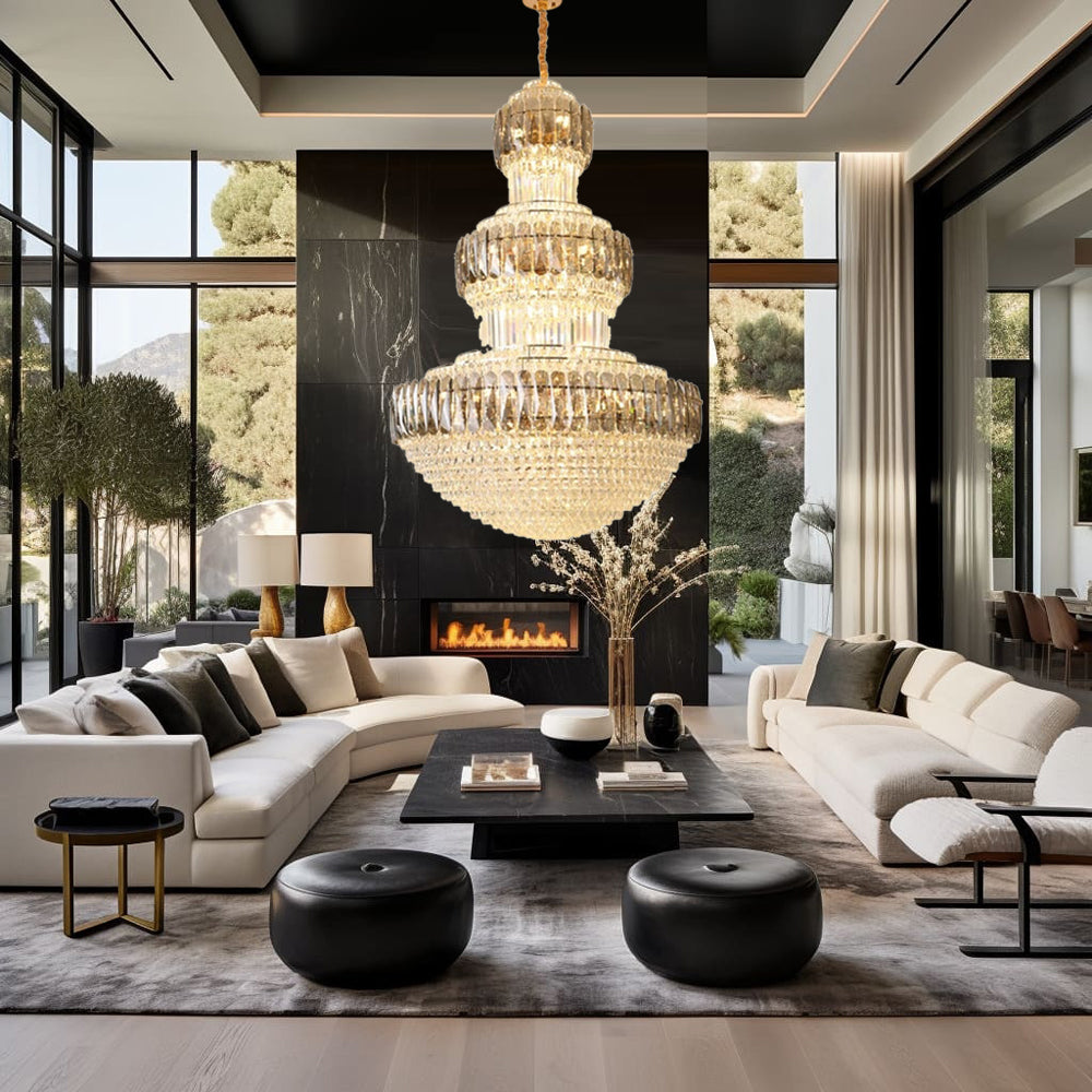 Melanie Crystal Chandelier