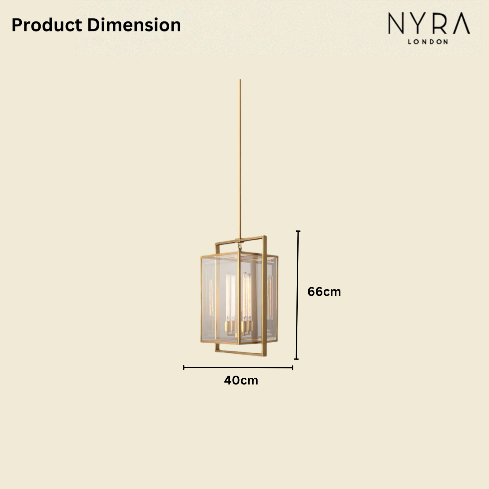 Solen Window Pendant Light