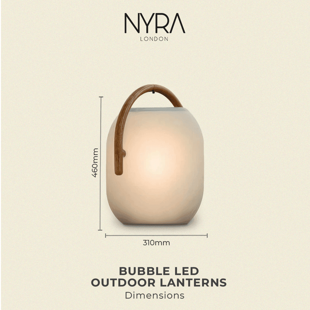 Bubble Led Outdoor lanterns