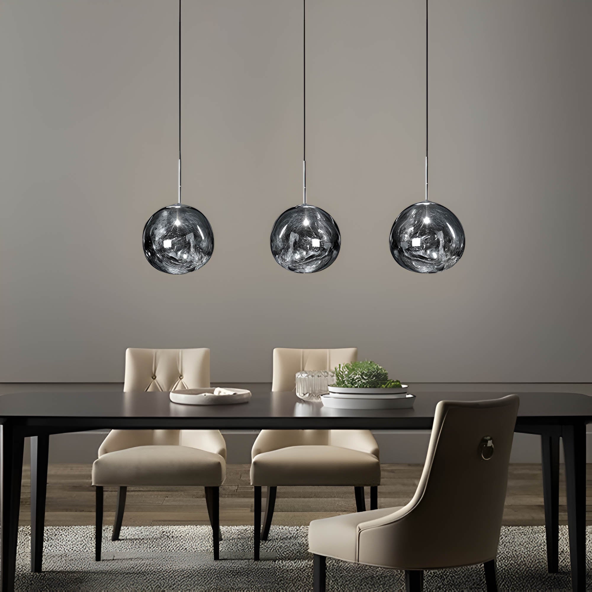 NYRA Luna Resin Pendants (Set of 2)