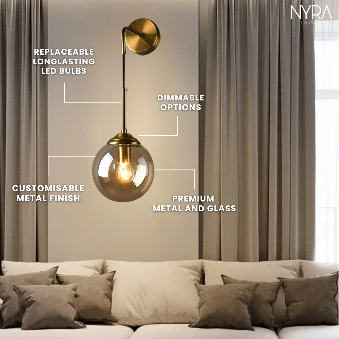 Eclipse Glass Wall Lamp