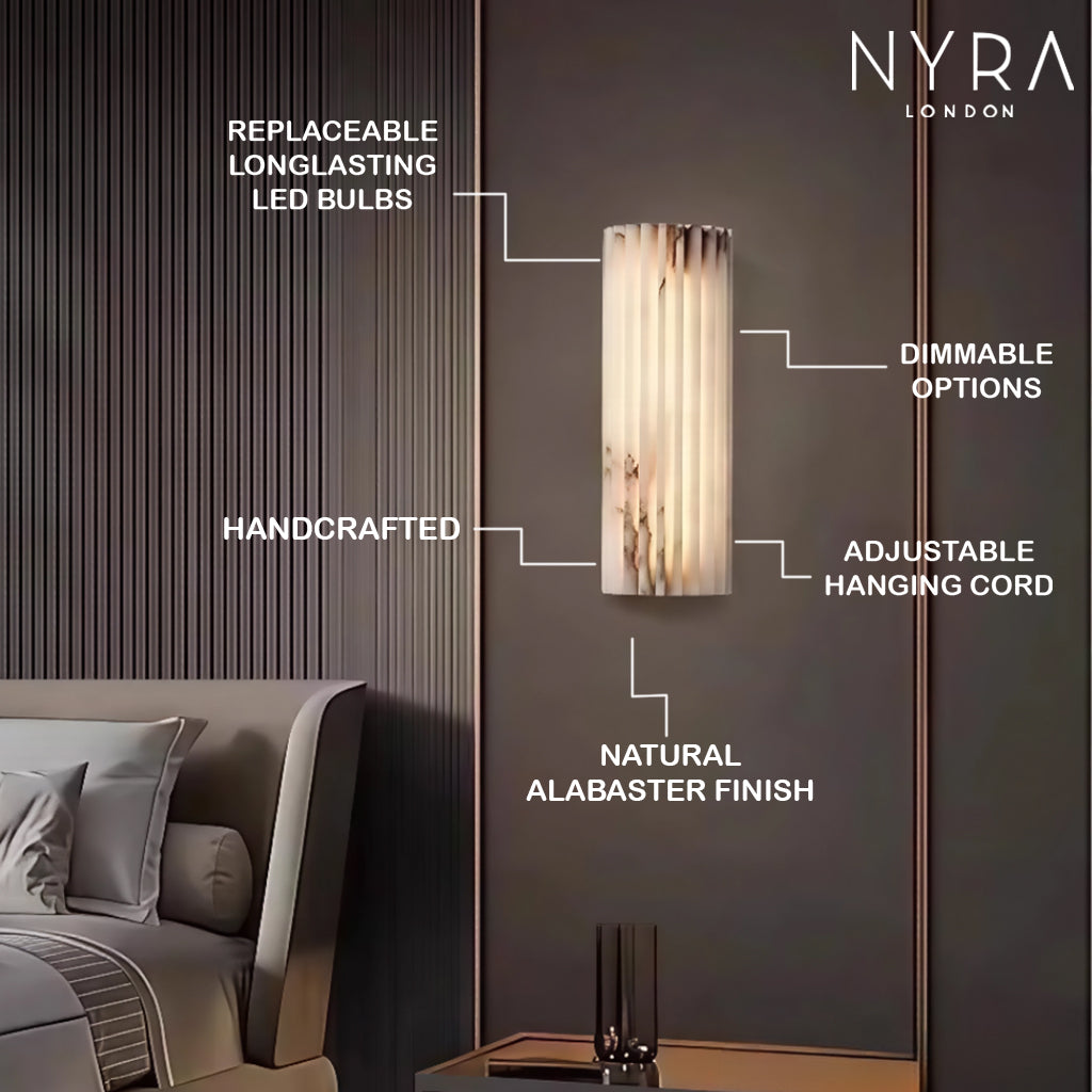 Marlen Marble Wall Sconce