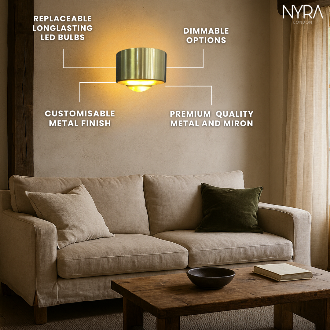 Golden Ring Wall Lamp