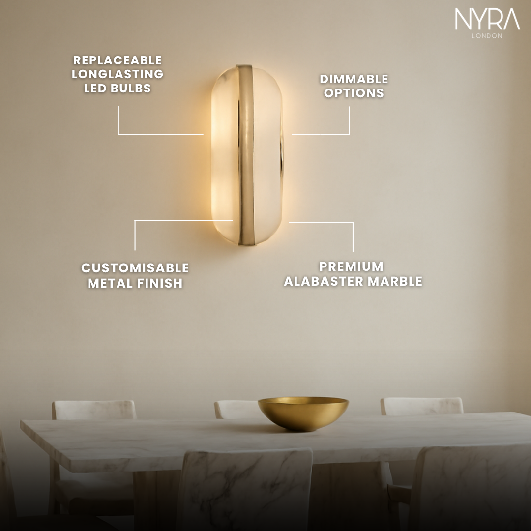 Seren Alabaster Wall Lamp