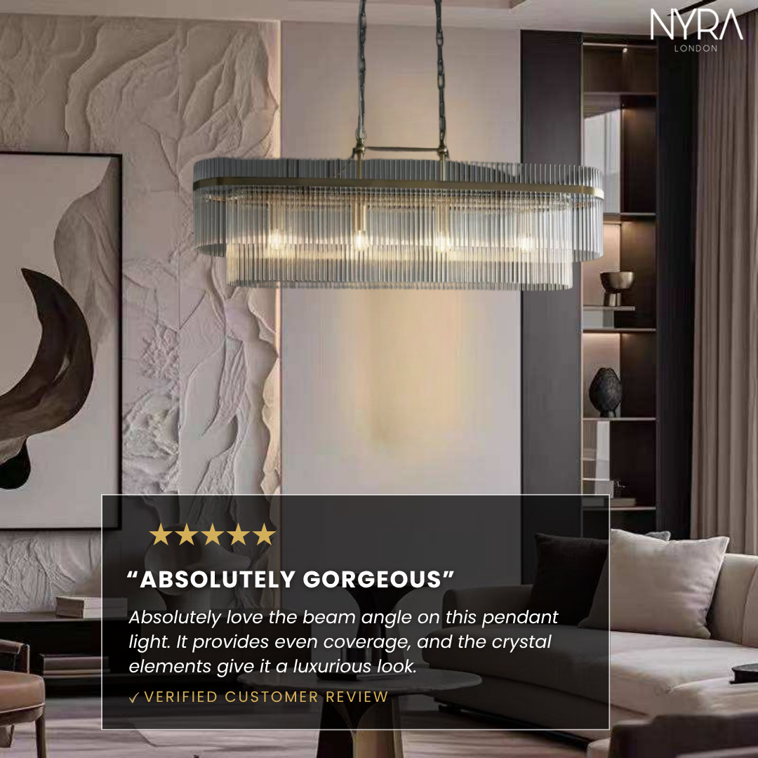 Astralis Rectangular Tube Chandelier