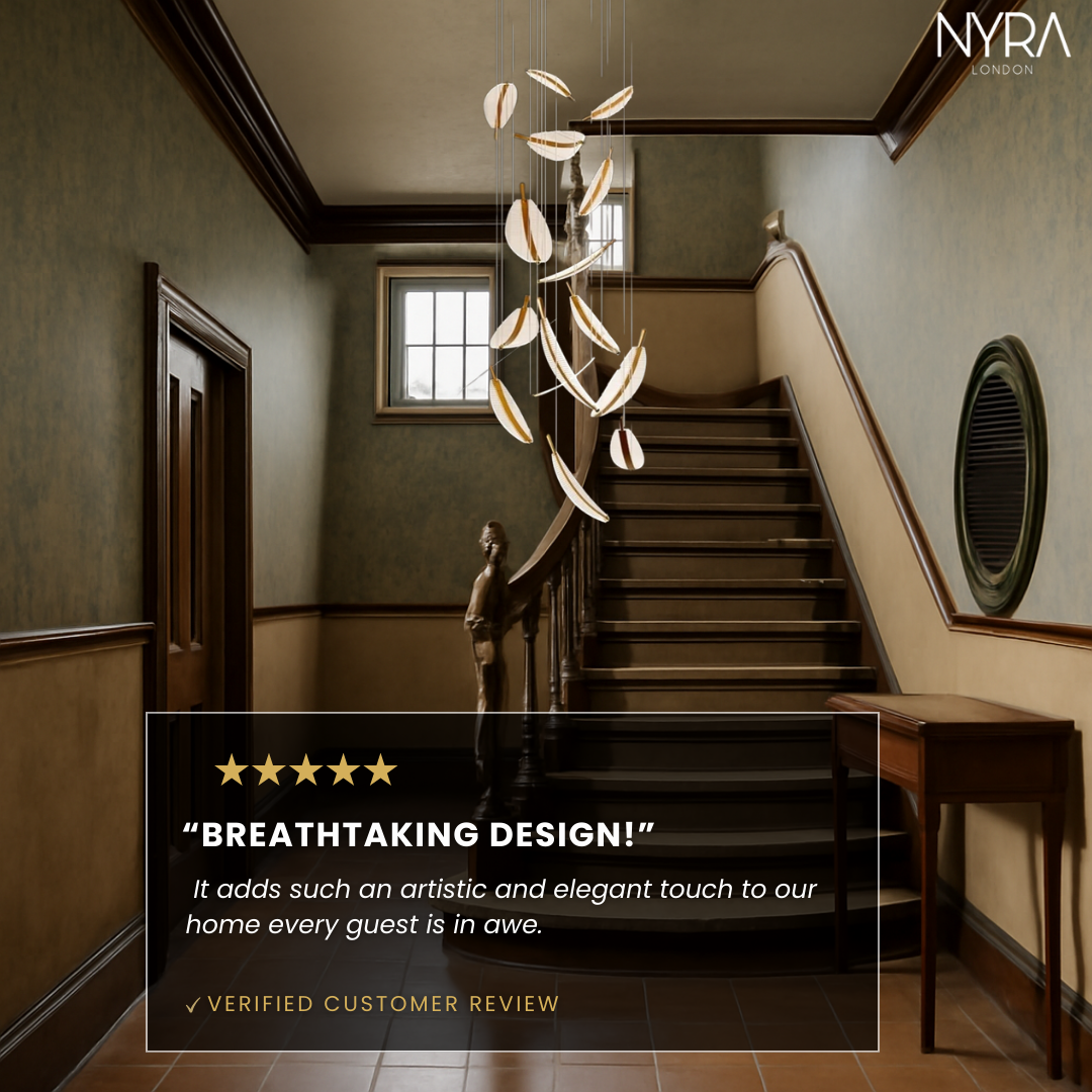 Golden Leaf LED Pendant