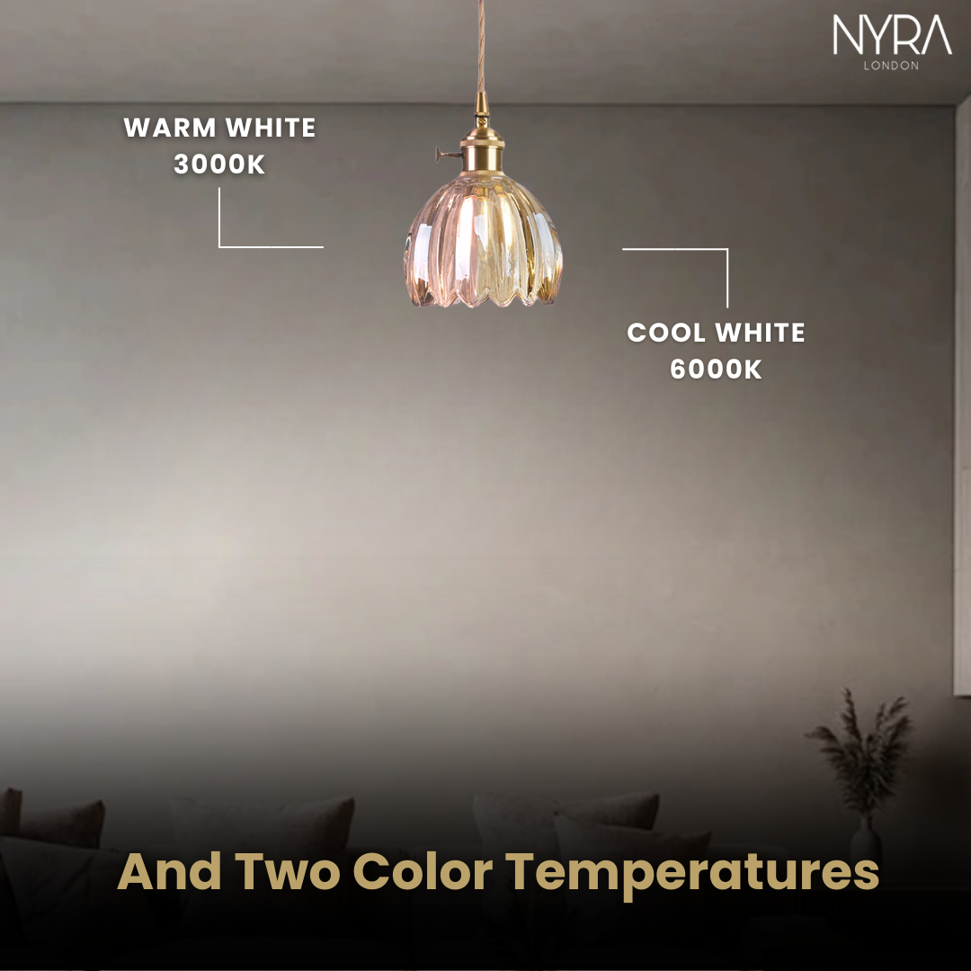 Vintage Gleam Glass Pendants