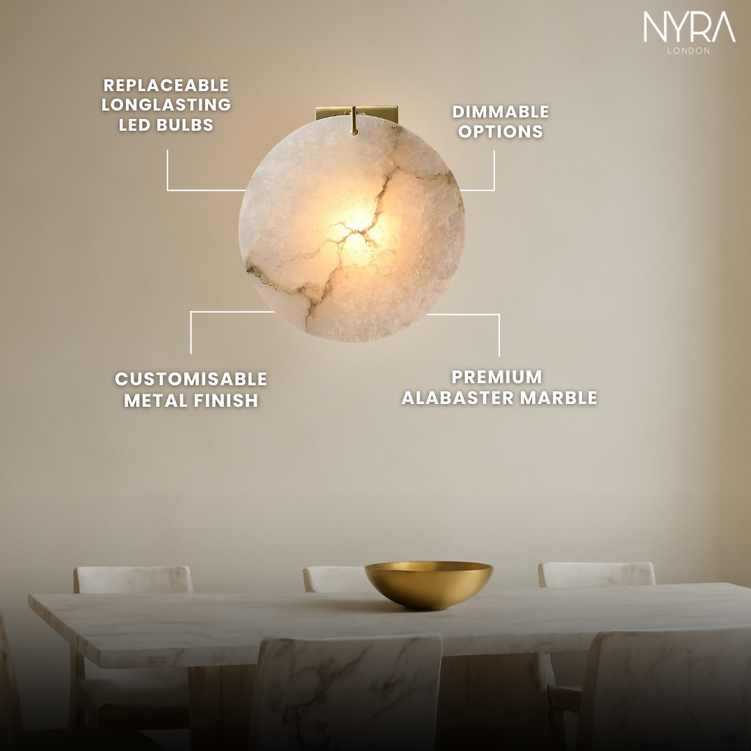 Lioma Marble Wall Lamp