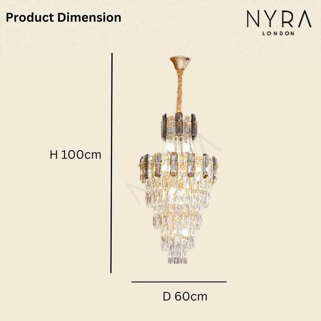 Rodela Crystal Chandelier