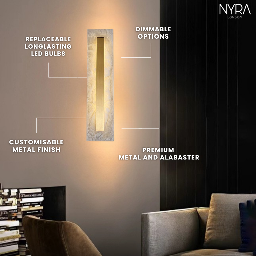 NYRA Premium Marble Wall Lights