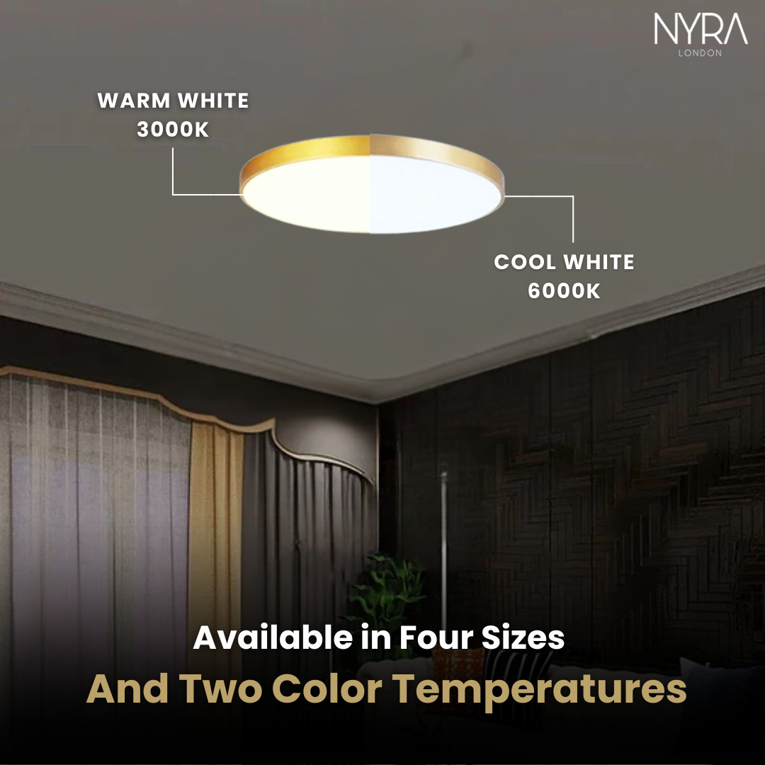 Elara Copper Ceiling Lamp