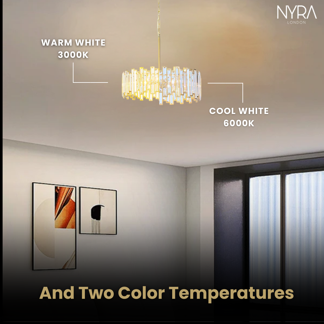 Lumora Modern Crystal Chandelier