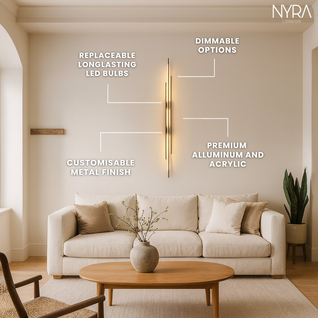 NYRA LED Aztec Wall Lamp