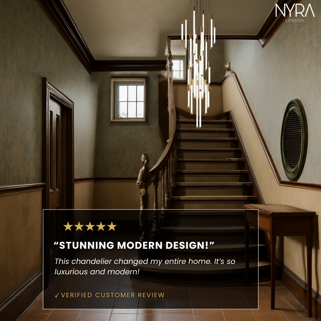 Milano Staircase Art Chandelier