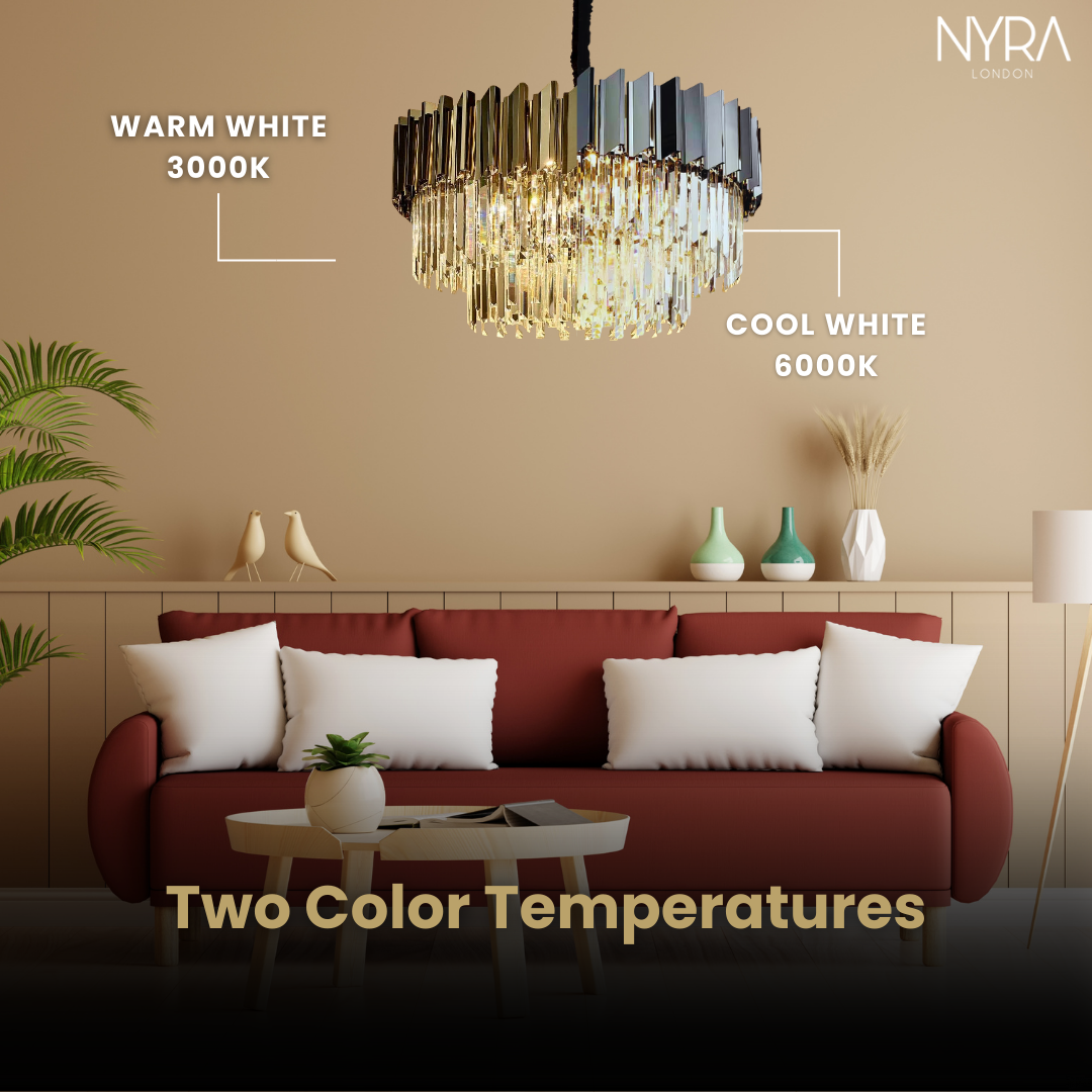 Cuban Grey Chandelier