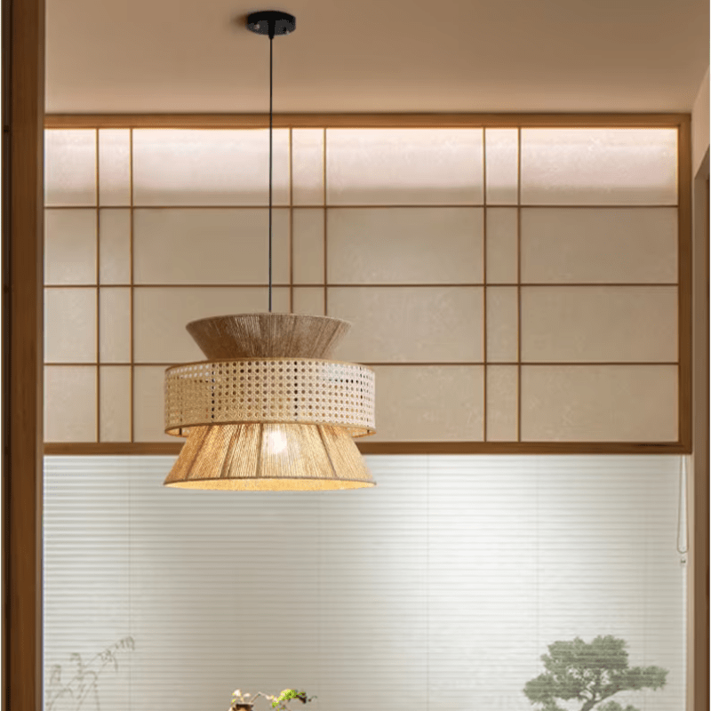 NYRA Hemp Rope Chandelier