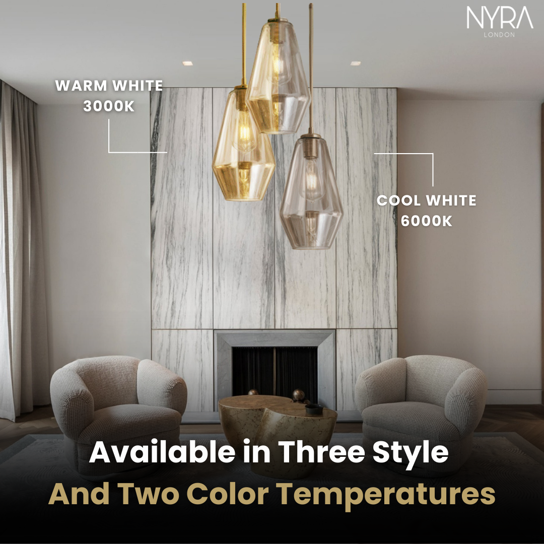 Monica Designer Glass Pendant