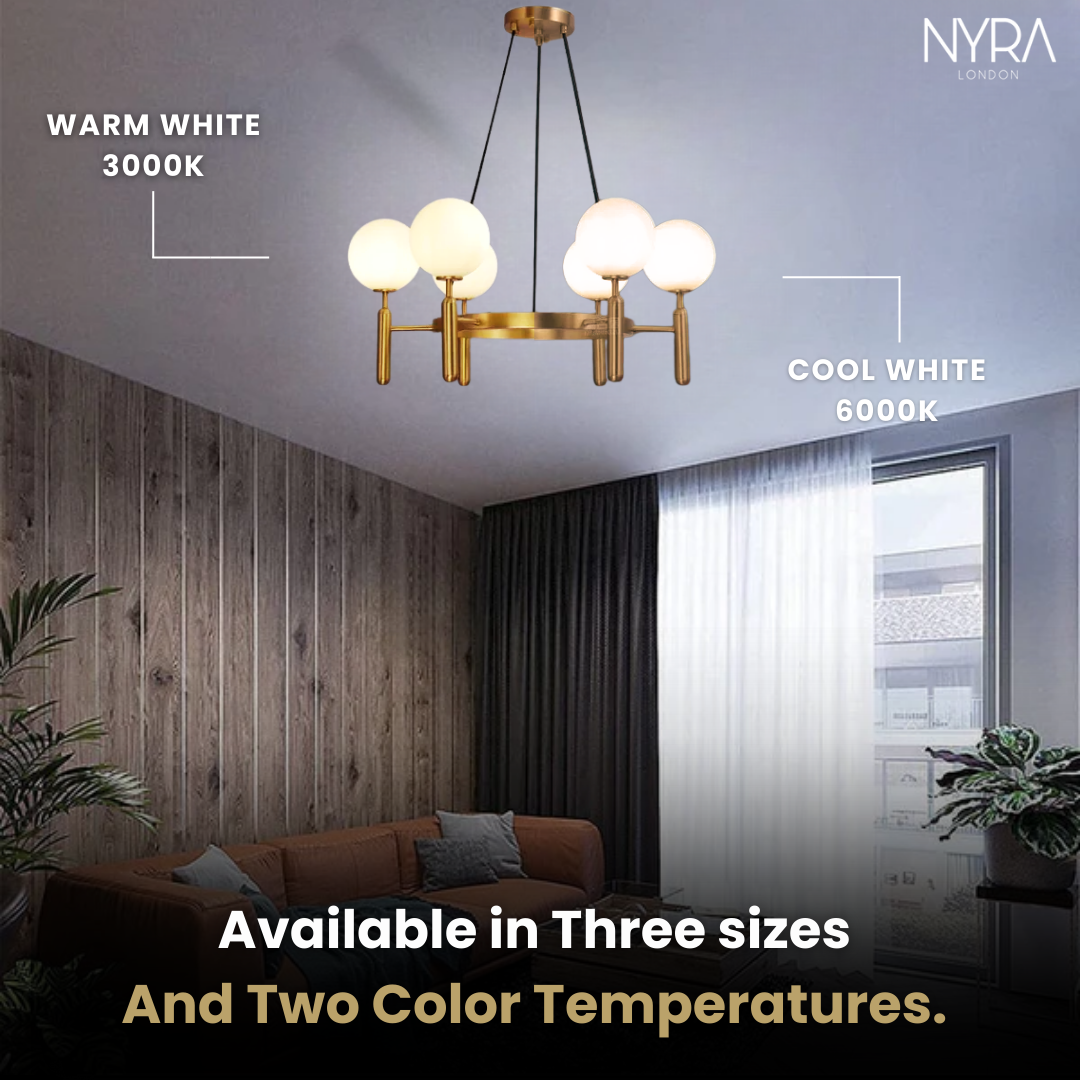 Diana Orb Ball Chandelier