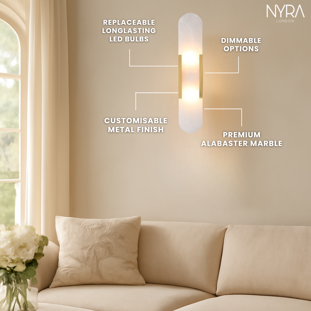 Royal Marble Wall Lamp