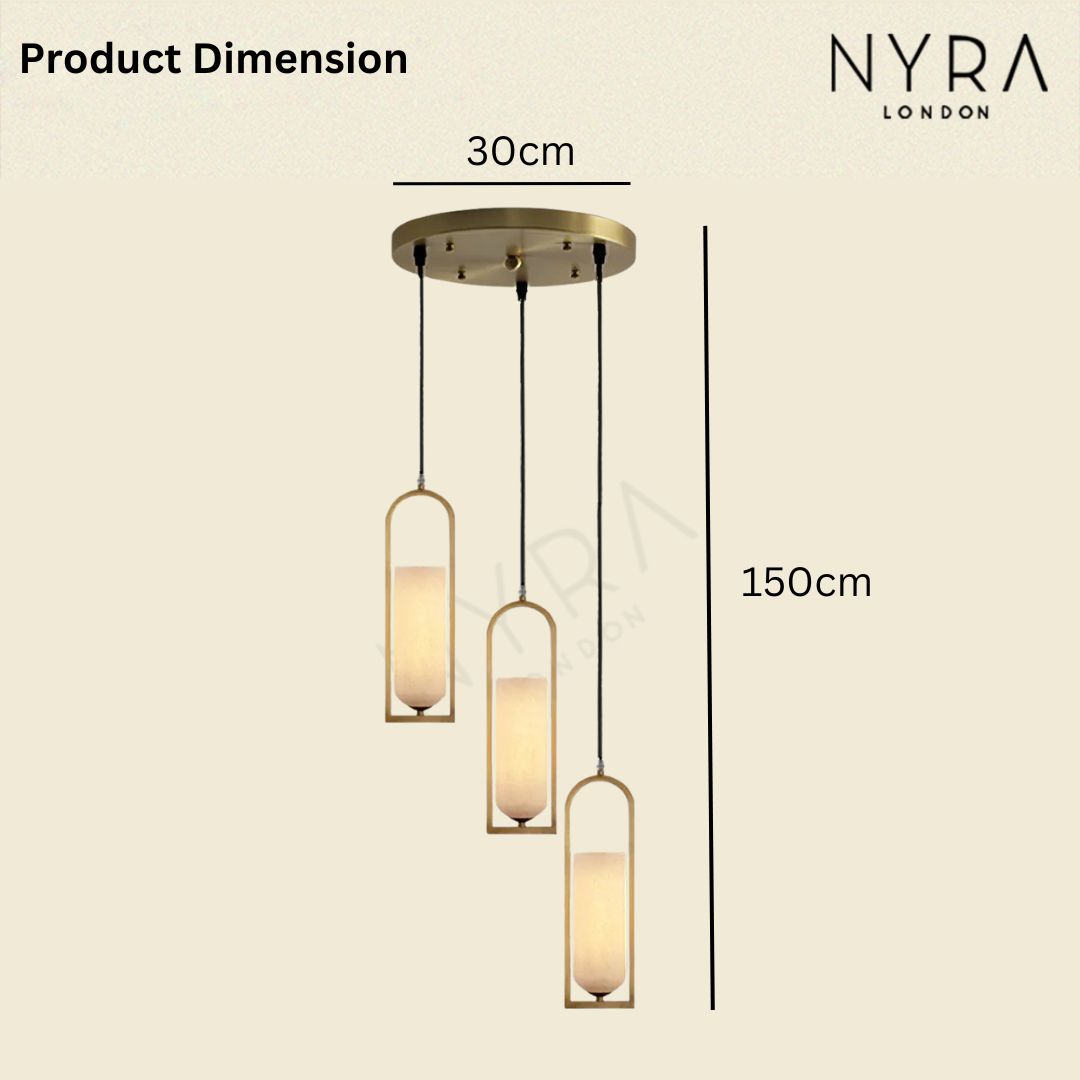 Meline Alabaster Pendant Light