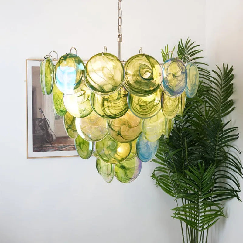 Ferano Multicolor Glass Pendant