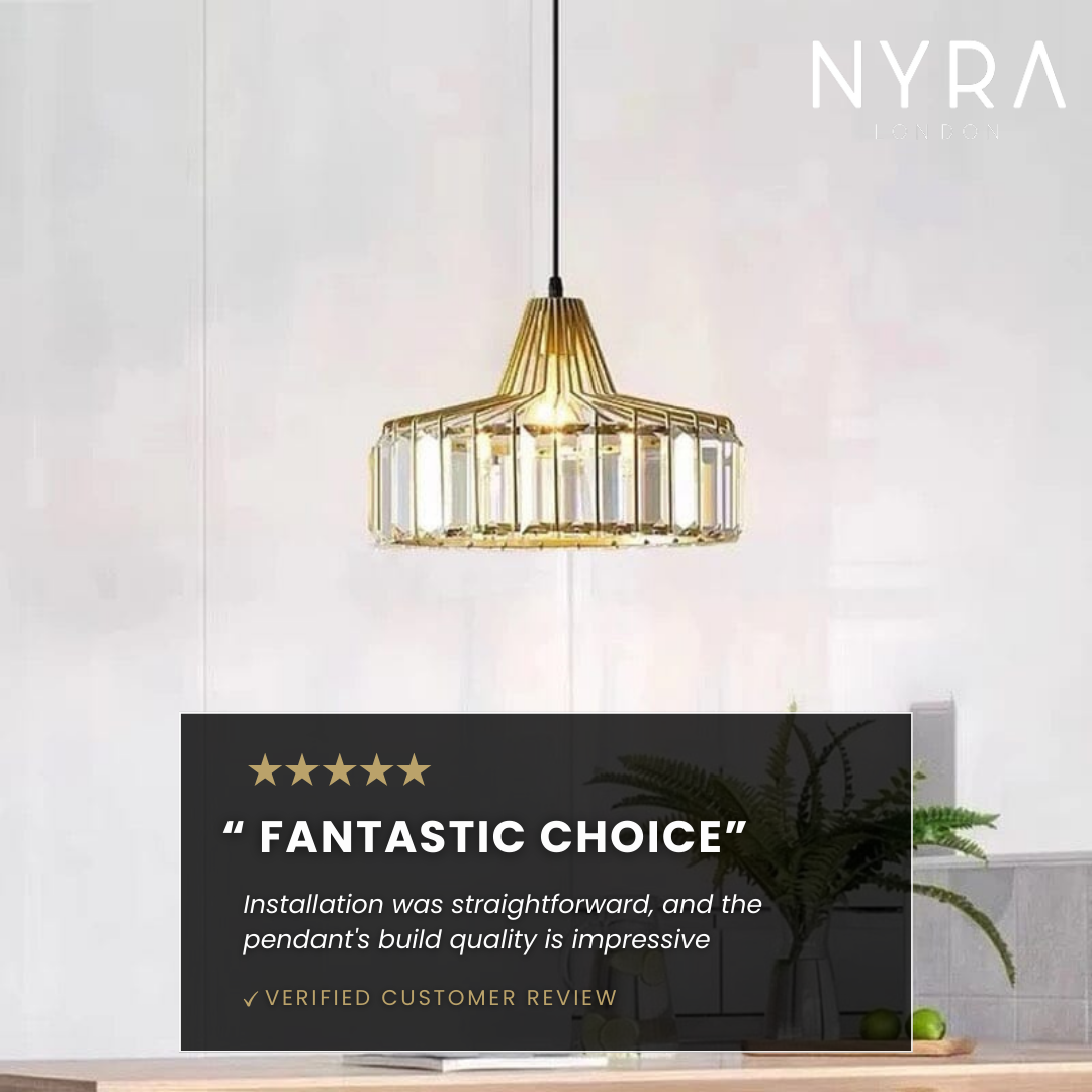 Serenity Crystal Pendant Lamp